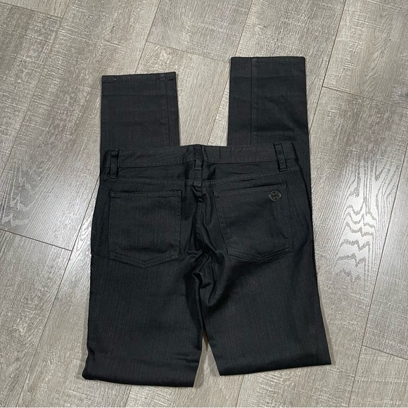 TORY BURCH Women’s Super Skinny Jeans Long Size 27 inseam:34.5” Black - Picture 3 of 15